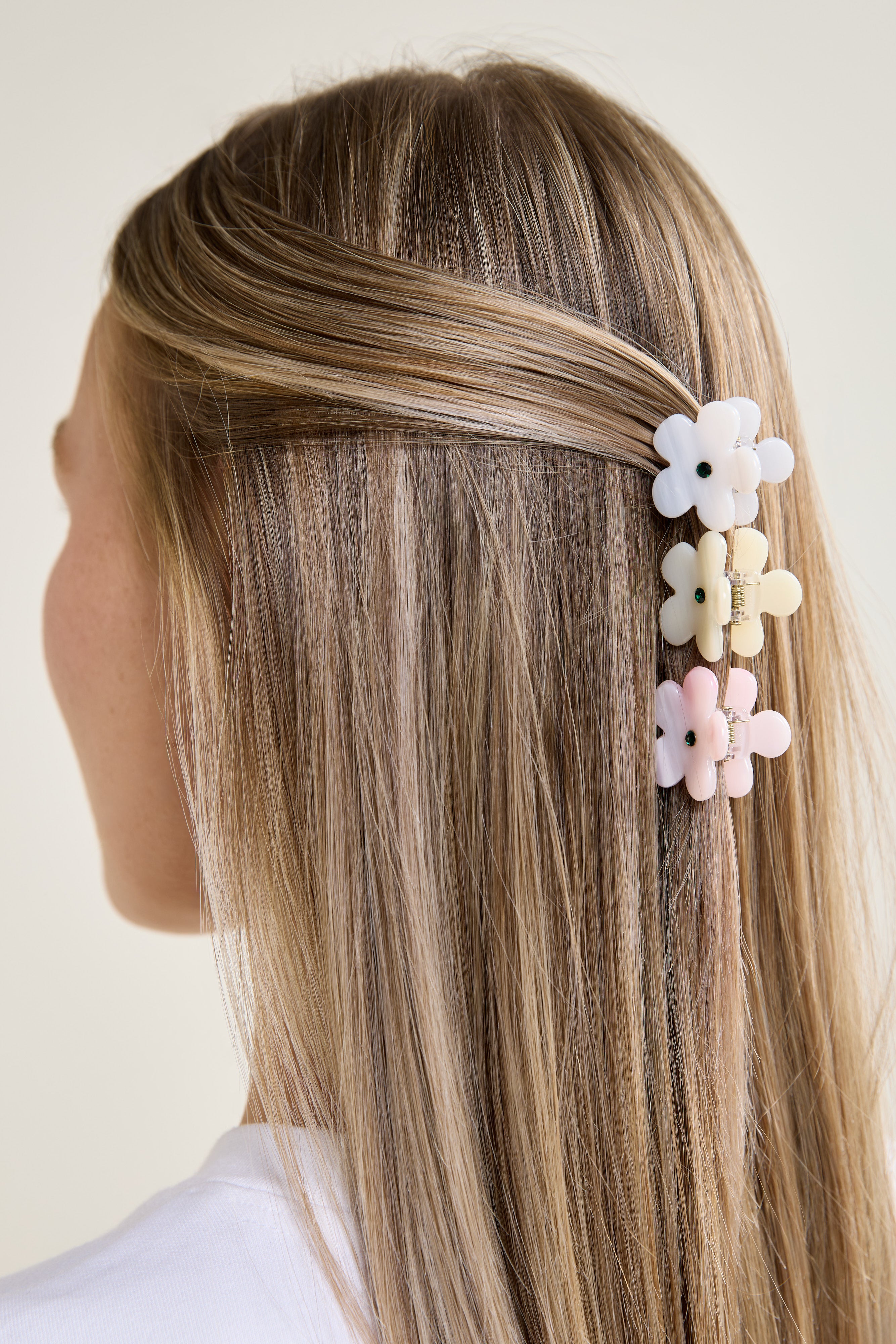 Flower Hair Clip Set - A0346 | Womance