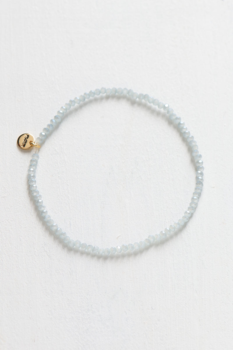 Bracelet en perles de verre - Indie-Bracelet-Pilgrim-1 pour 12$-Bleu pâle-WOMANCE