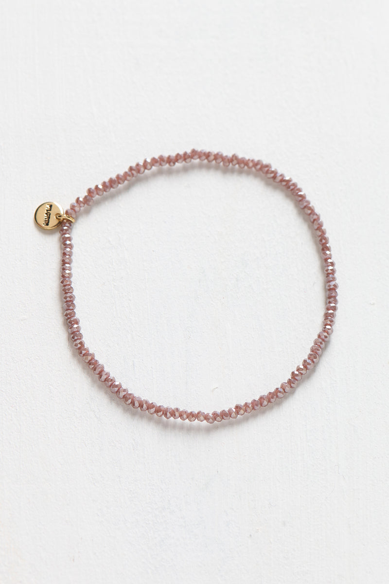 Bracelet en perles de verre - Indie-Bracelet-Pilgrim-1 pour 12$-Lilas-WOMANCE