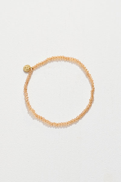 Bracelet en perles de verre - Indie-Bracelet-Pilgrim-1 pour 12$-Or rose-WOMANCE