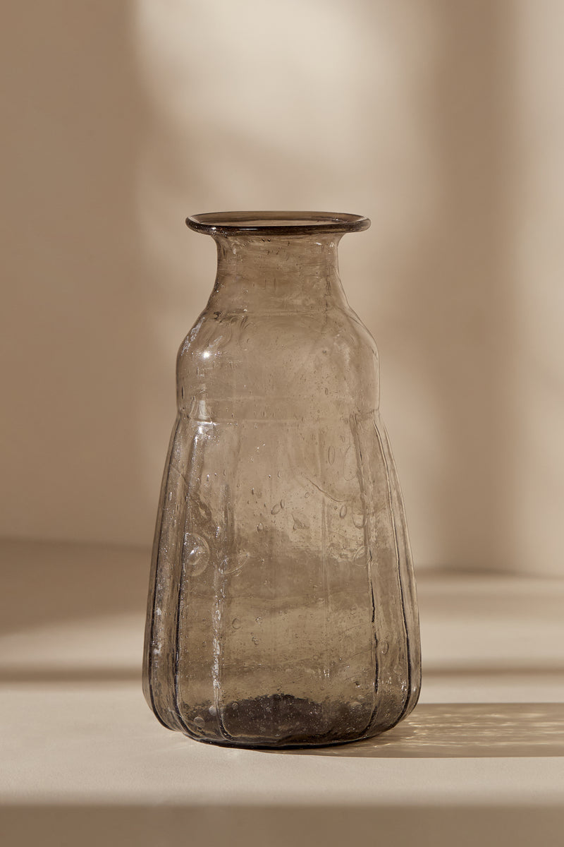 Smoked Glass Vase - MA0204
