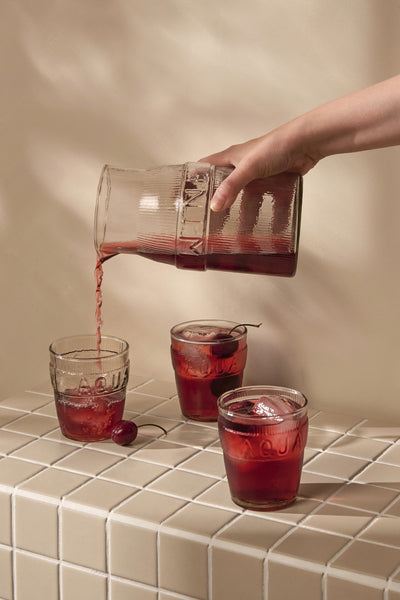 Textured Glass Pitcher - MA0205