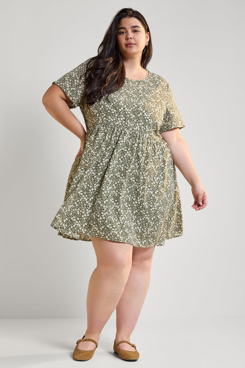 loose fitting short cocktail dresses Loose-Fitting Short Dress - 2190