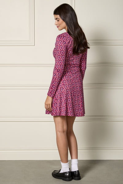 Robe courte fleurie – 2213