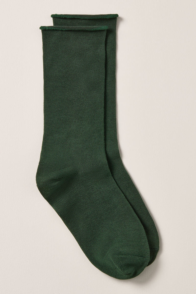 Mid-Calf Solid Socks - A0271