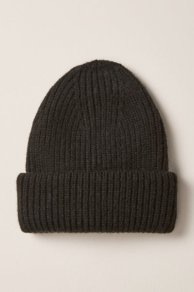 Ribbed Knit Beanie - A0141