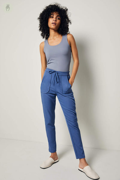 Pantalon 5000 (Seconde Main)-Recurate-Bleu-XS-e1ec0991-62a1-434d-acad-257d6cb0e39e-WOMANCE