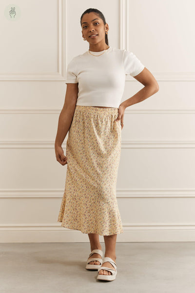 T-shirt court en rib - 9094 (Seconde Main)-Chandail-Trove-Blanc cassé-L-210232a3-3582-457f-87ac-75db1975106d-WOMANCE