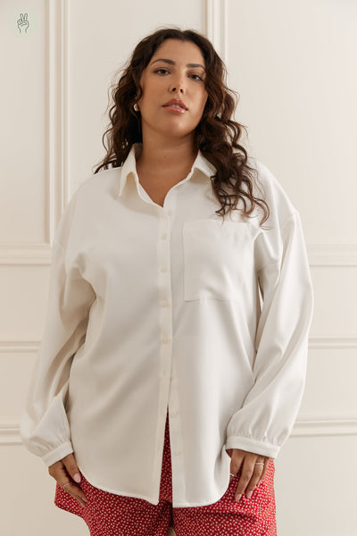 Chemise à manches ballons - 4051 (Seconde Main)-Recurate-Blanc-XL-cc3e50de-d40c-4e87-b8a6-392ad51be932-WOMANCE