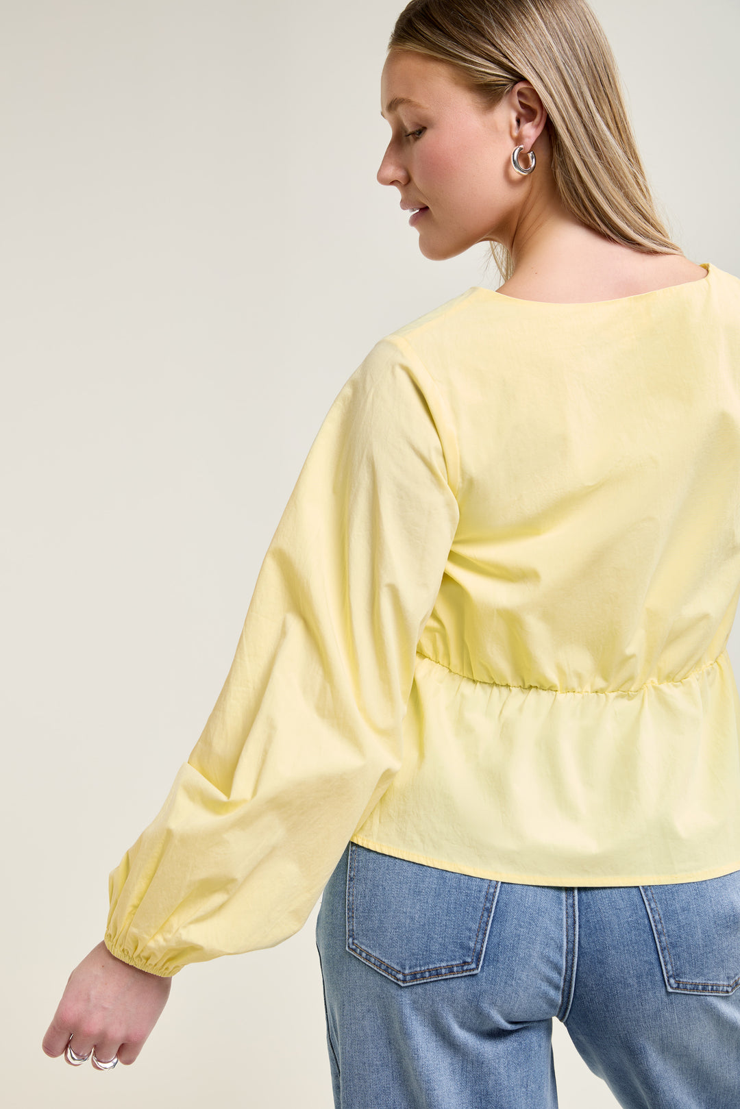 V-Neck Blouse - 4091 | Womance