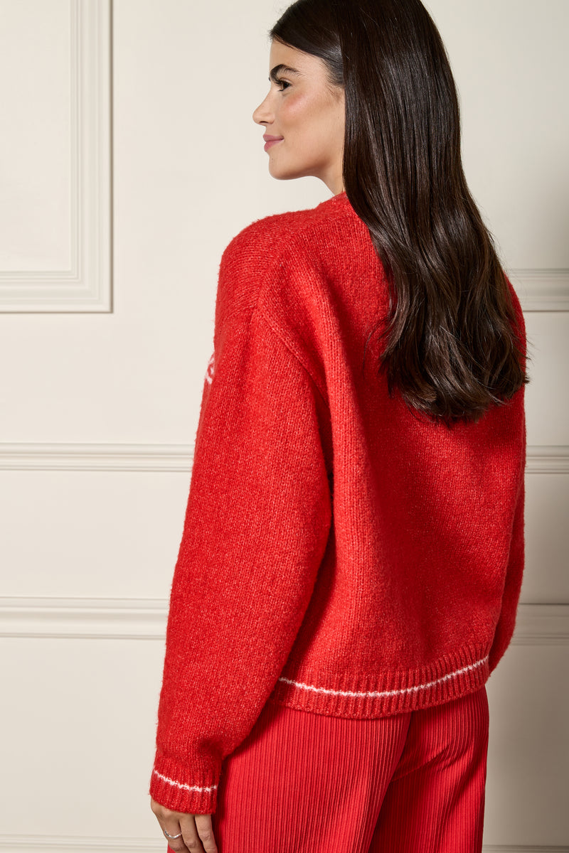 Chandail en tricot  « Joyeuse » - 8147