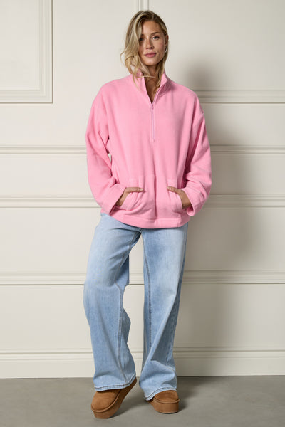 Chandail polaire demi-zip - 9172