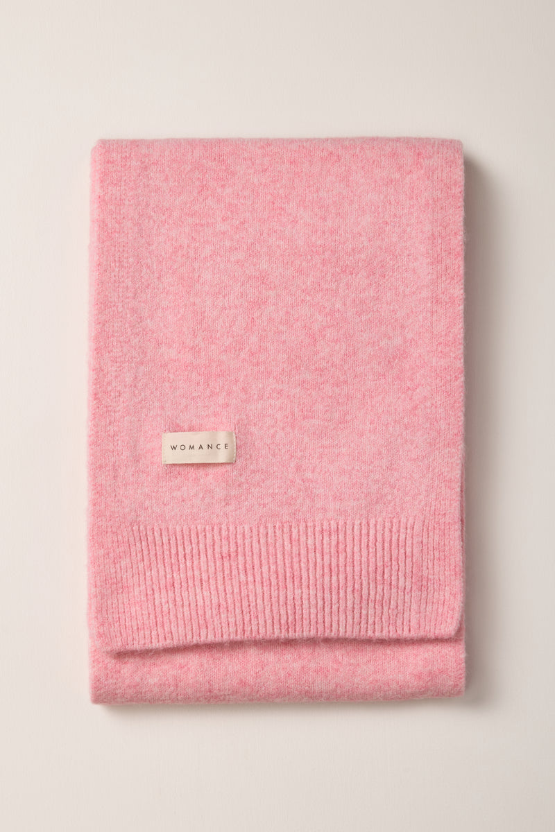 Ribbed-Edge Heathered Scarf - A0273