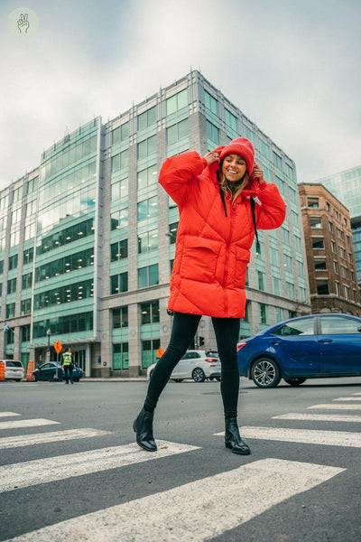 Manteau 1005 (Seconde Main)-Manteau - Seconde main-Trove-Tangerine tango-S-435cdbc0-32e4-489c-9476-3703cb4ac4a7-WOMANCE