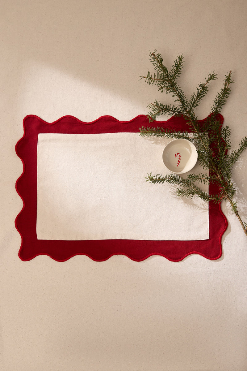 Scalloped Placemat - MA0199