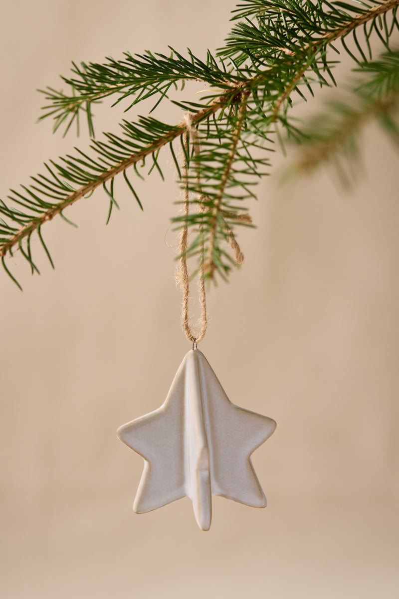 Ceramic Star Ornament - MA0214