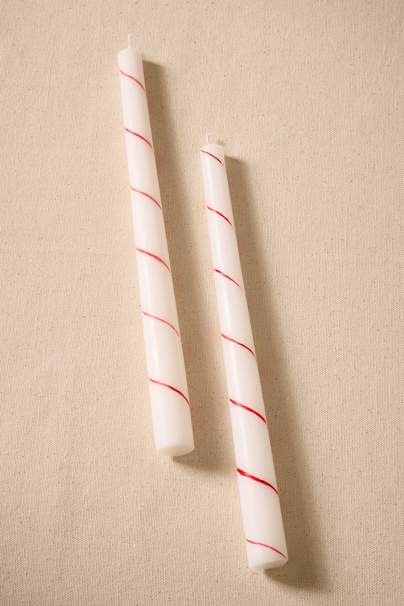 Candy Cane Candle - MA0220