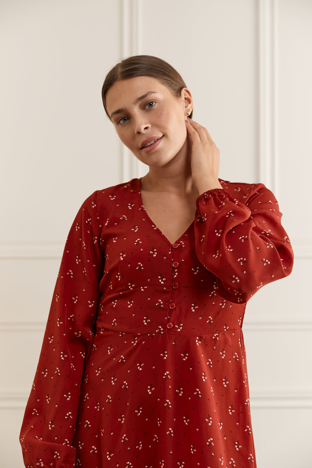 Robe Longue Noire Fleurie Rose Taille 10-12 Wallis – Doublée, Sans Manches, Très Bon état
