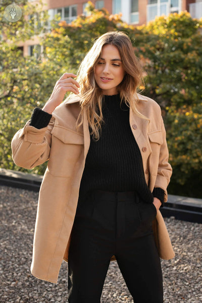 Manteau/Veste AY380 (Seconde Main)-Manteau-Trove-Tobacco Brown-S-4f83a4ad-0454-4e6f-b898-f0e8d80a74e3-WOMANCE