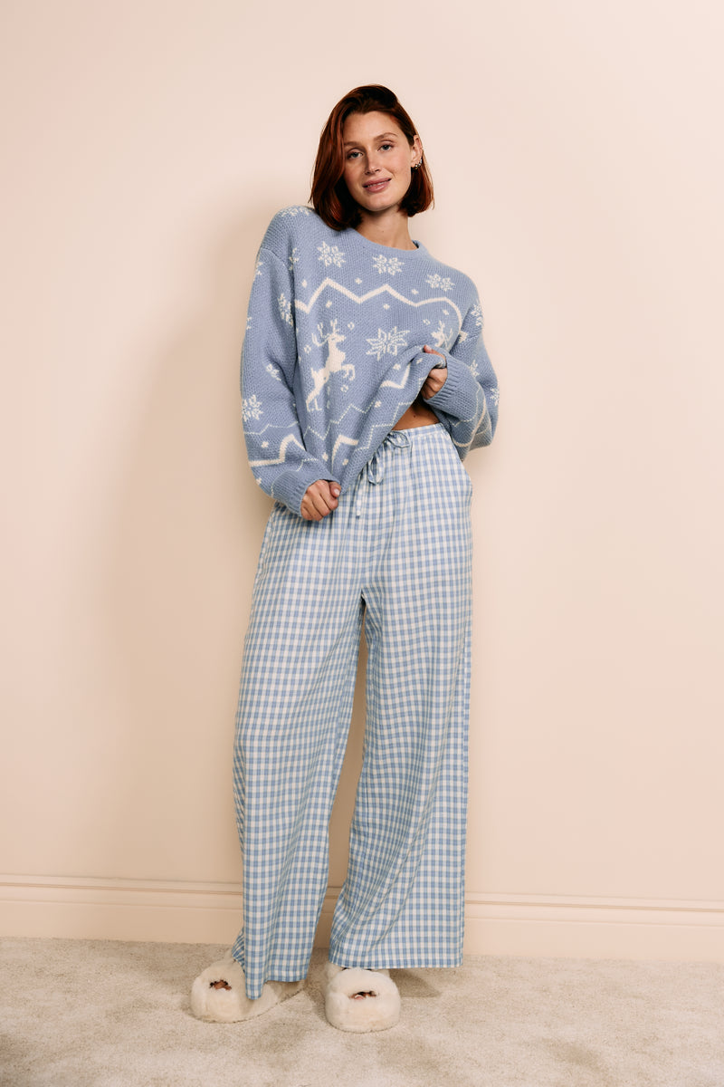 L'ensemble pyjama flanelle carreaux