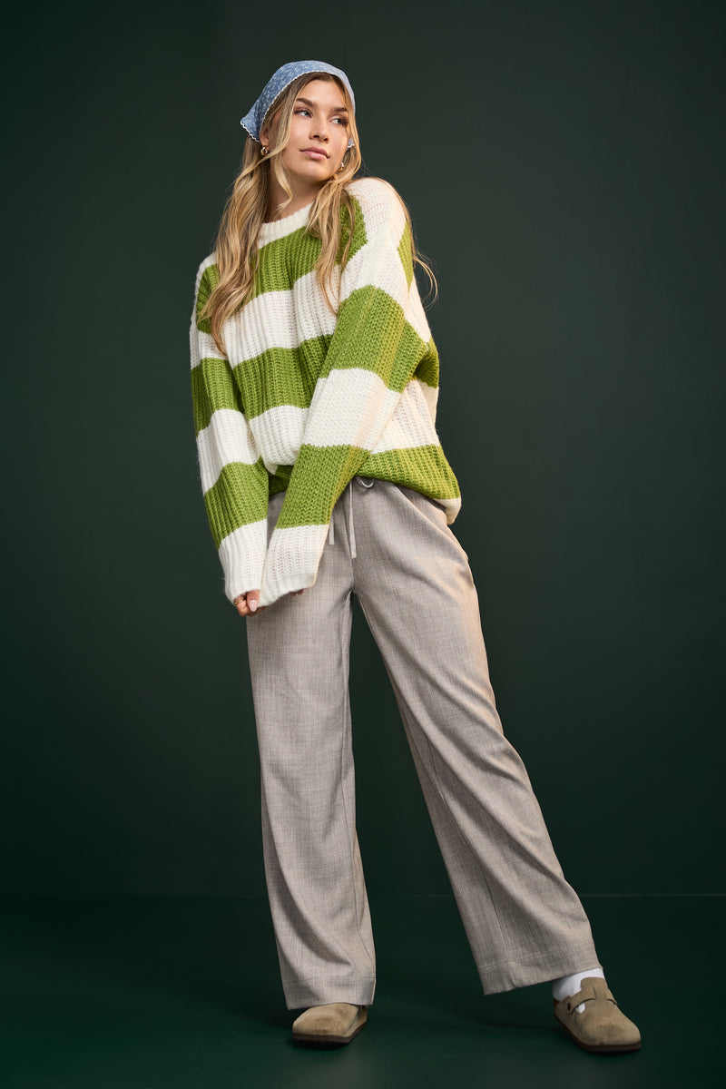 Pantalon jambe droite - 5098