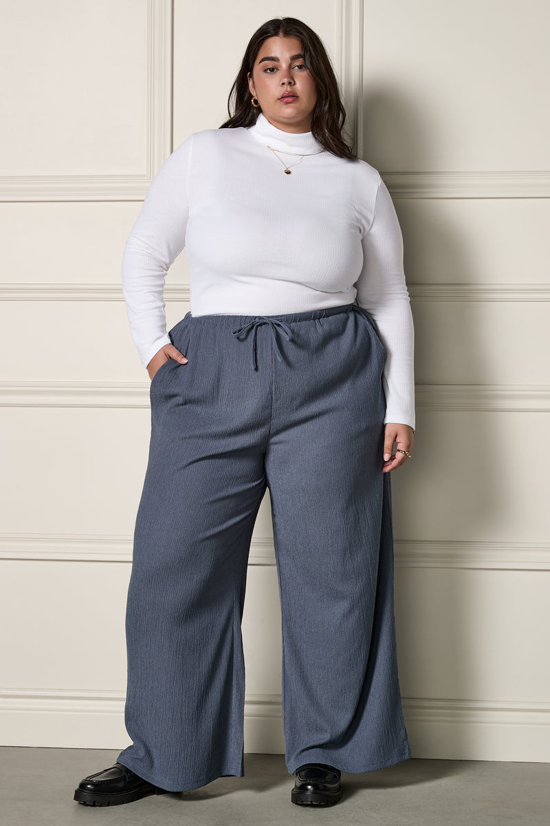 Pantalon fluide à jambe large - 5123