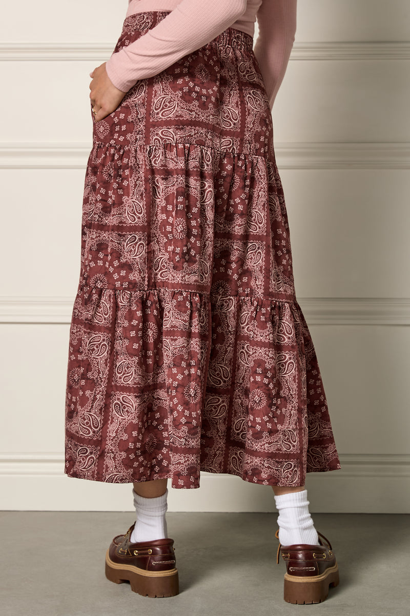 Long Flowy Skirt - 6063