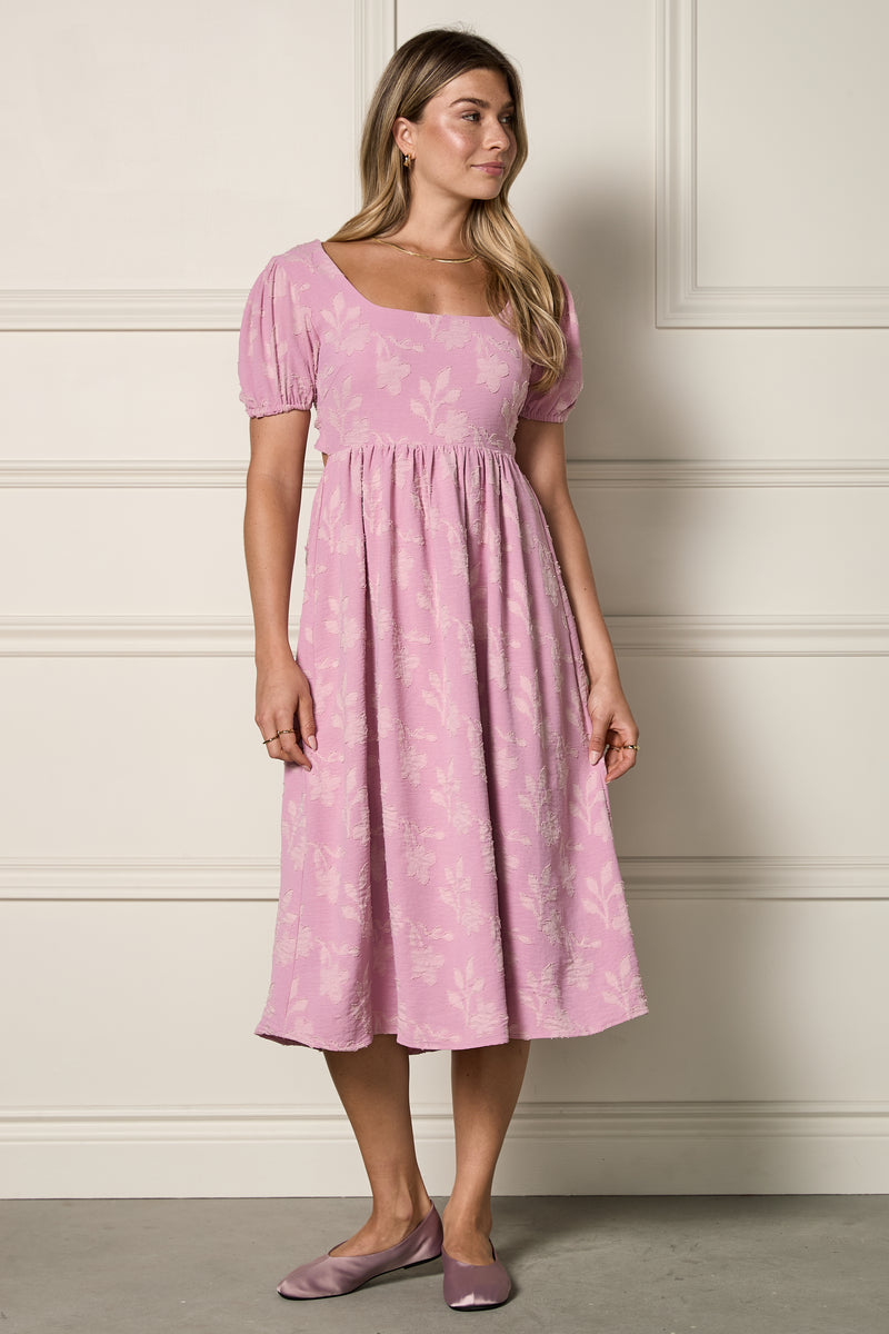 Robe longue avec boucles au dos - 2191