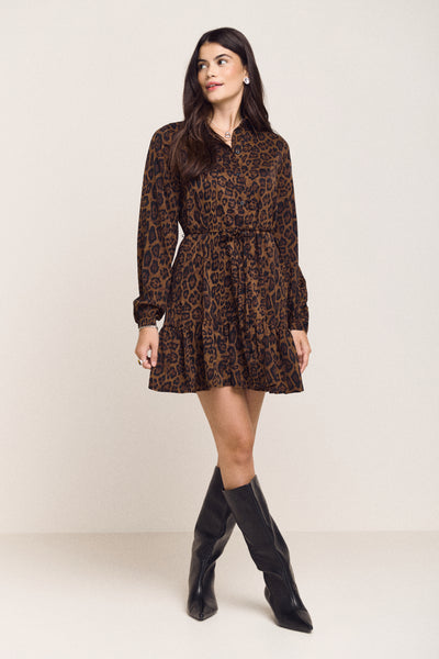 Short Flared Dress - 2116