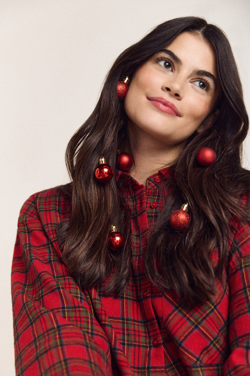 Chemise à manches ballons - 4050