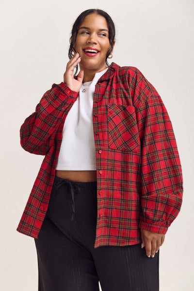 Chemise à manches ballons - 4050