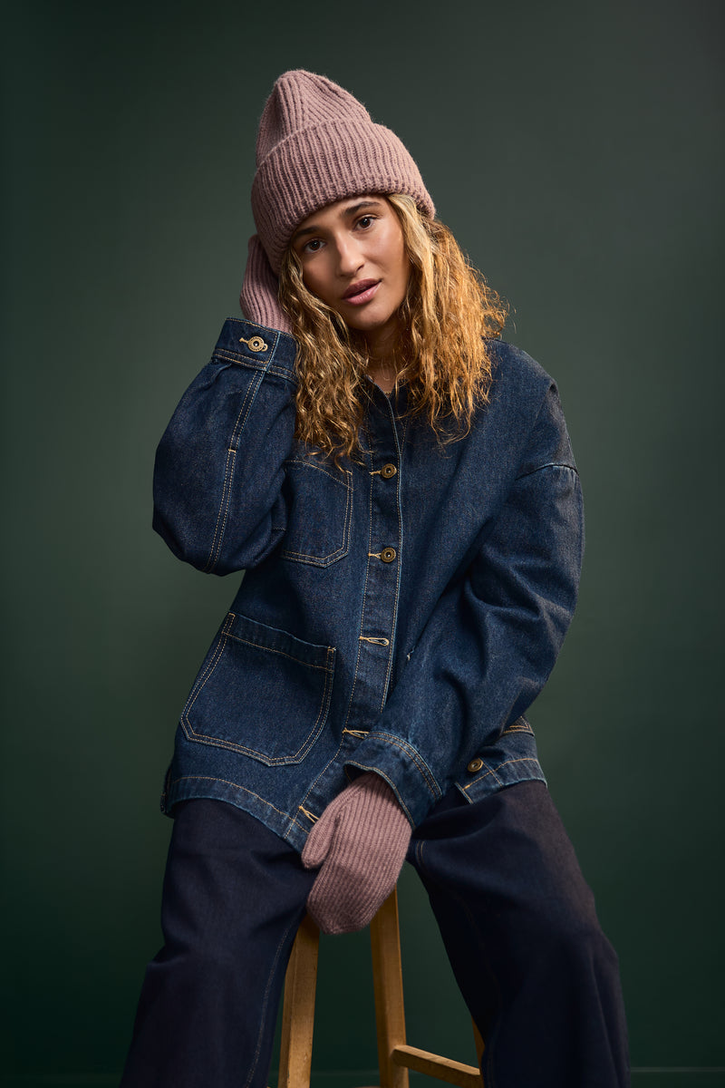 Wide Cuff Beanie - A0141