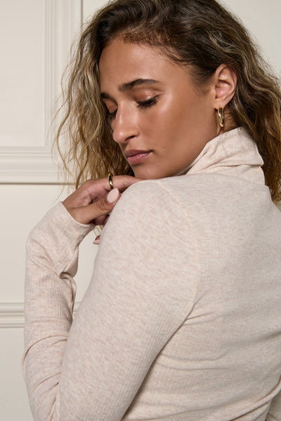 Chandail col roulé - 9112