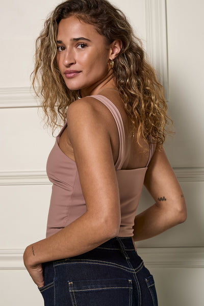Camisole col dégagé - 9166