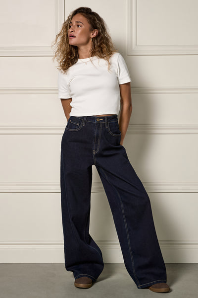 T-shirt court côtelé - 9094