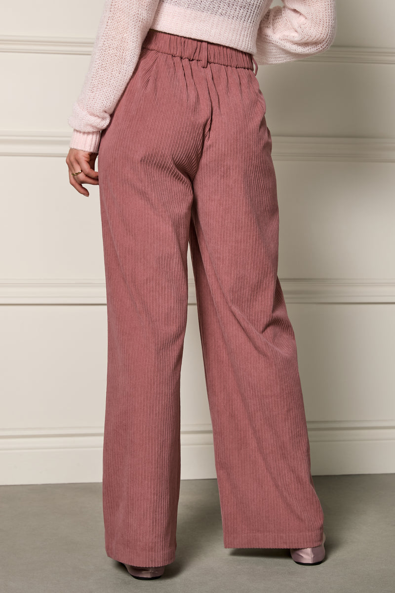 Pleated Corduroy Pants - 5107
