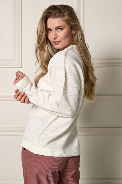 Chandail micro cœurs - 8140