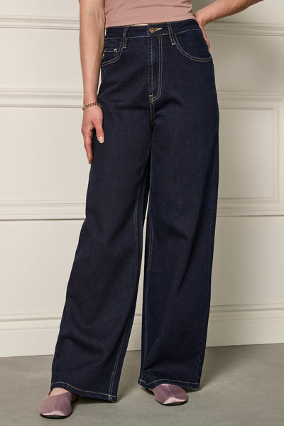 Jeans taille haute - 7041