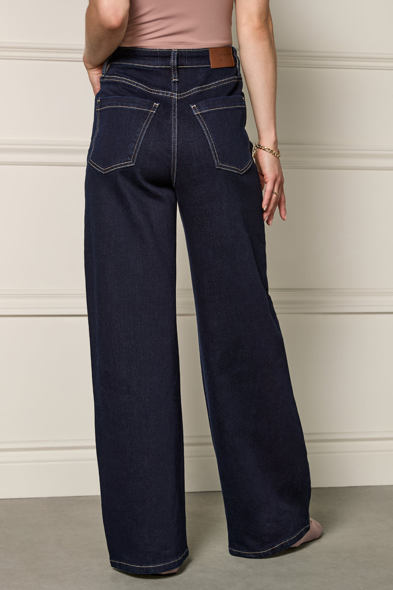 Jeans taille haute - 7041