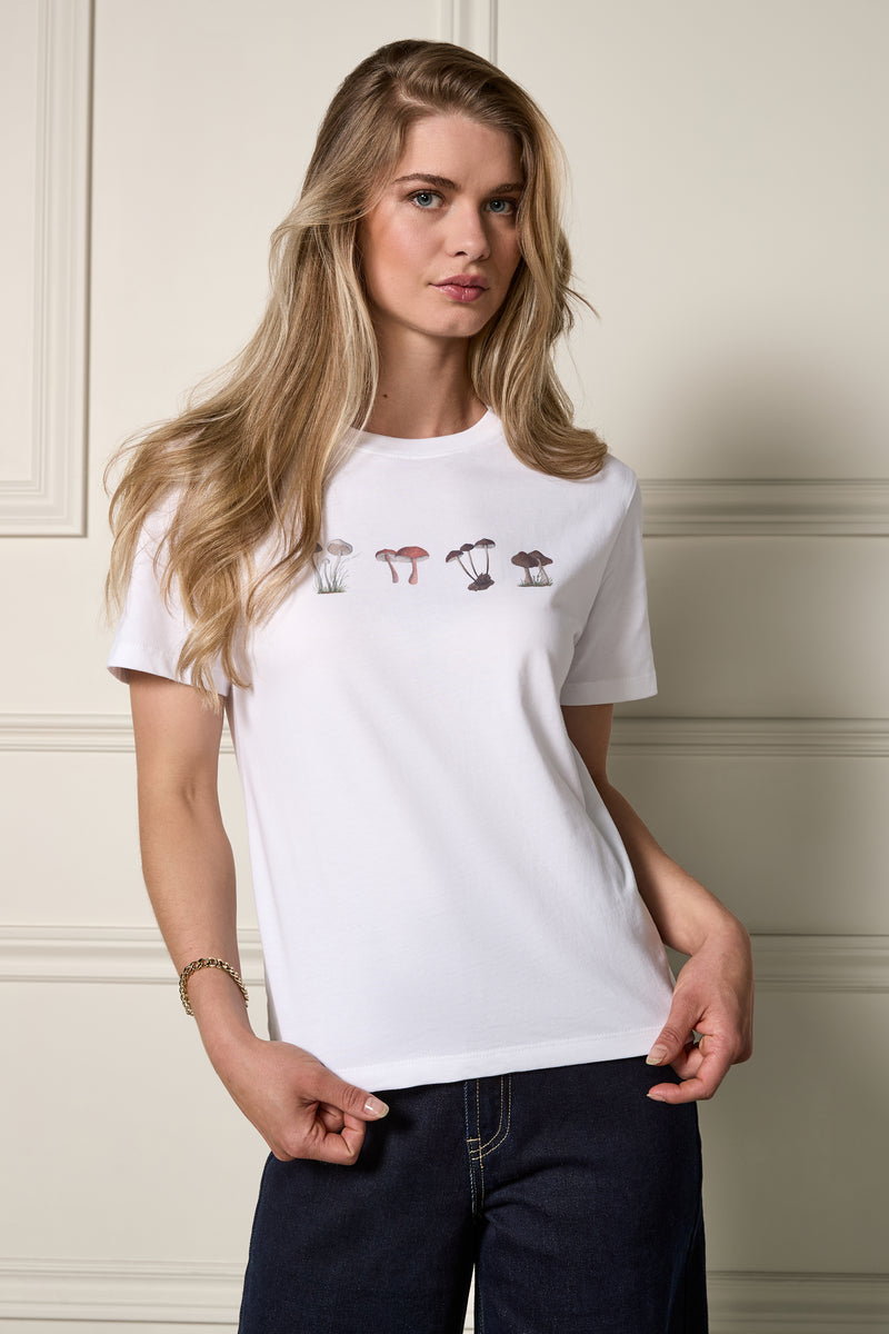 T-shirt imprimé champignon - 9167