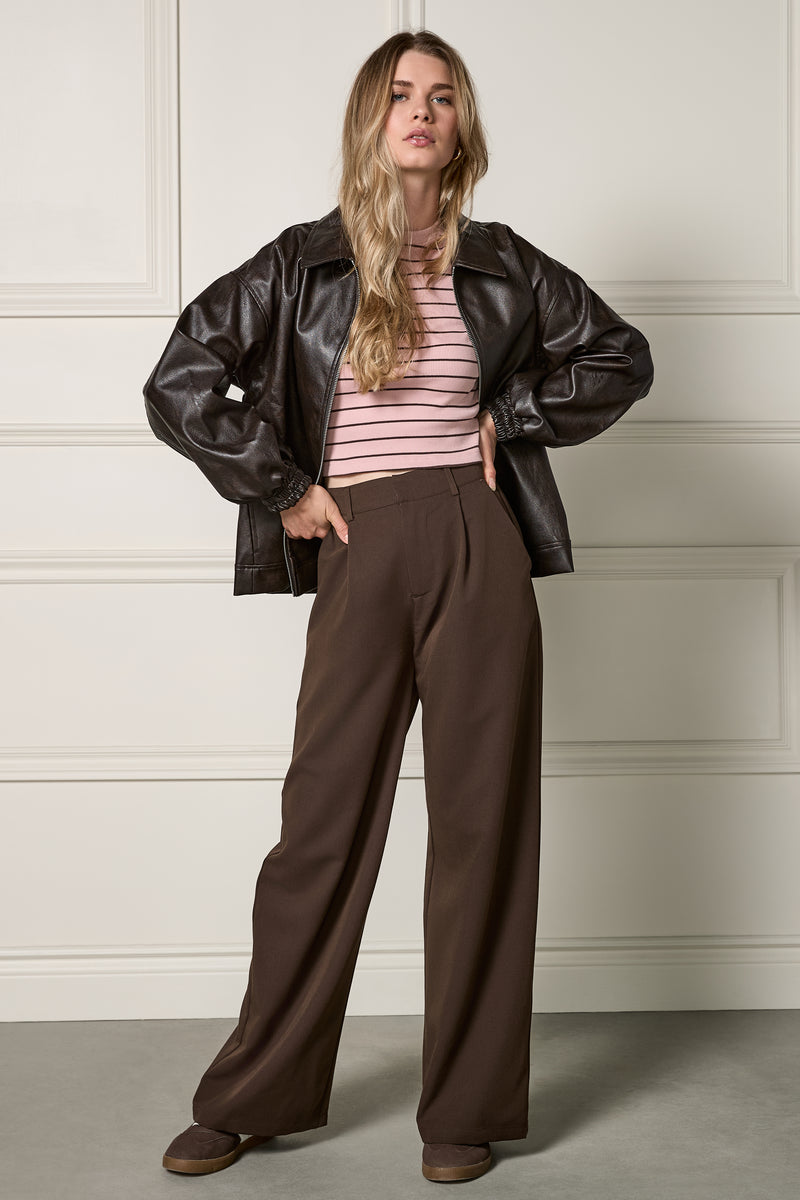 Manteau faux cuir - 3027