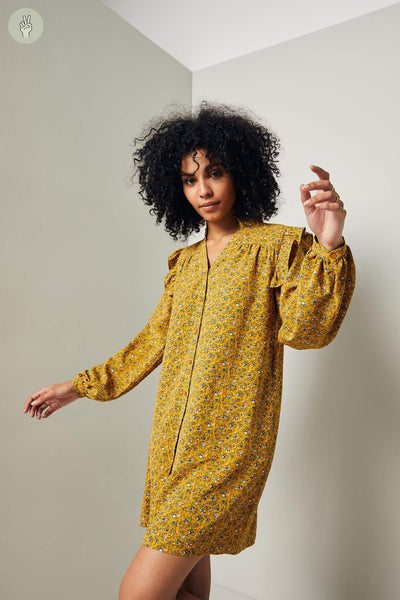 Robe 2004 (Seconde Main)-Robe - Seconde main-Trove-Jaune-M-2caaac13-c95b-4caa-af22-79dfde7d00f4-WOMANCE