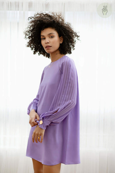 Robe AZ015 (Seconde Main)-Recurate-S-Lilas-Staff_6718-WOMANCE