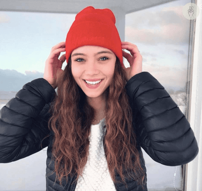 Tuque WOMANCE - Rouge (Seconde Main) Recurate 